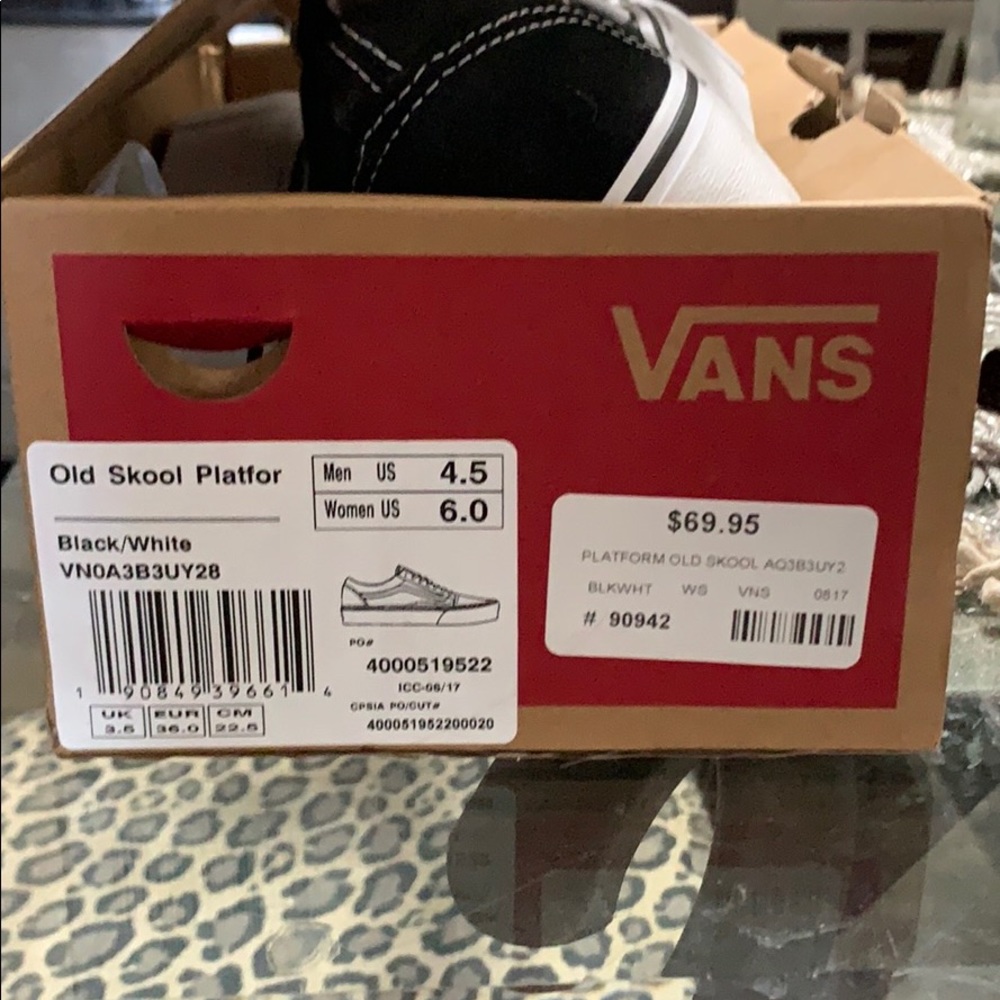 OLD SKOOL PLATFORM VANS